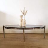 Smoked glass coffee table 70