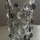 Vintage bubble crystal vase