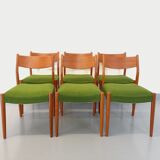 Suite of 6 scandinavian chairs Cees Braakman 50/60s