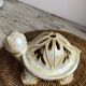 Ceramic turtle candle holder