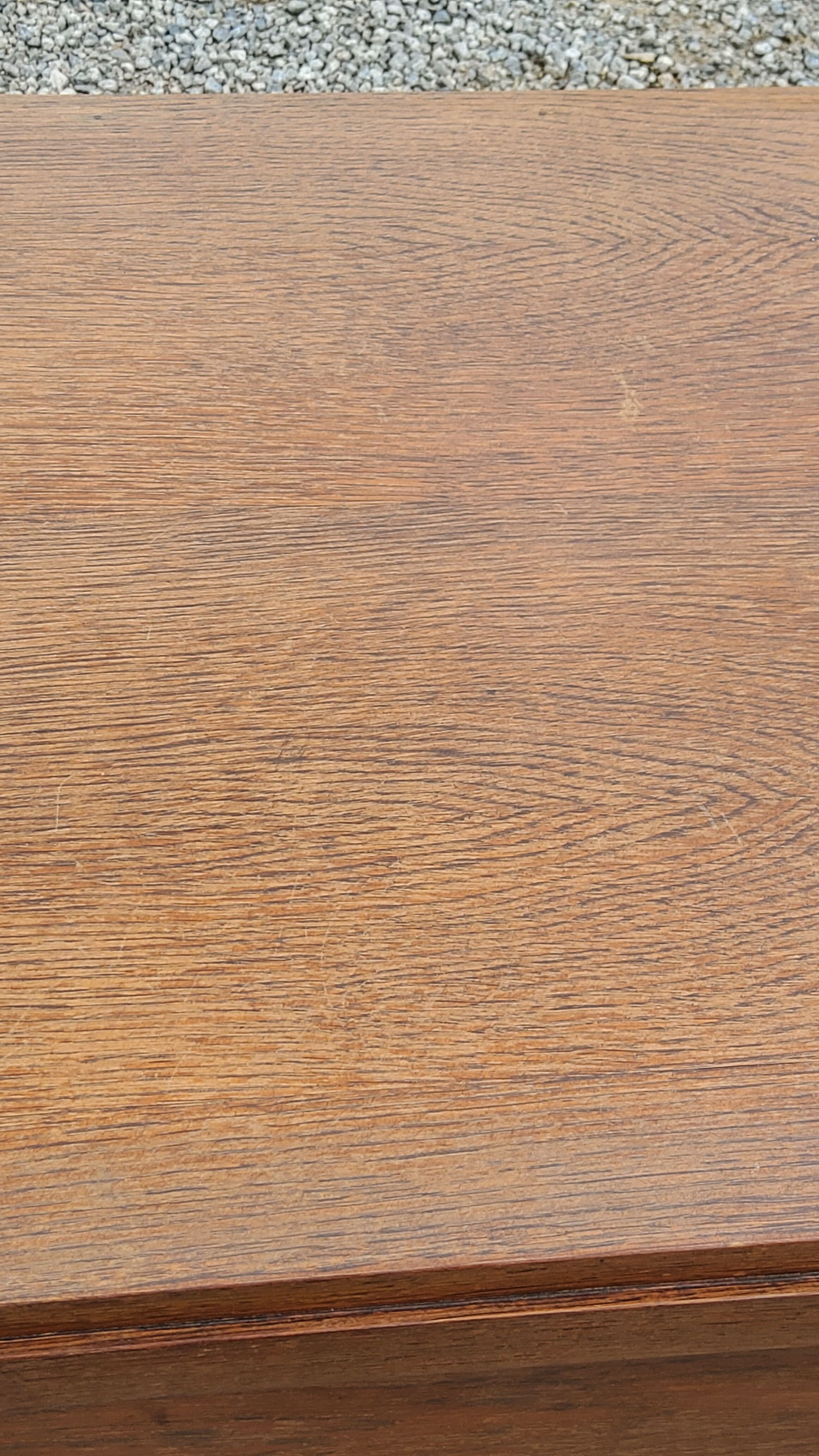 Vintage oak chest of drawers legs compass 3 drawers from the 50s