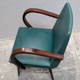 Bridge chair with compass legs