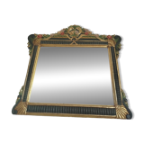 Art Deco floral mirror 1970