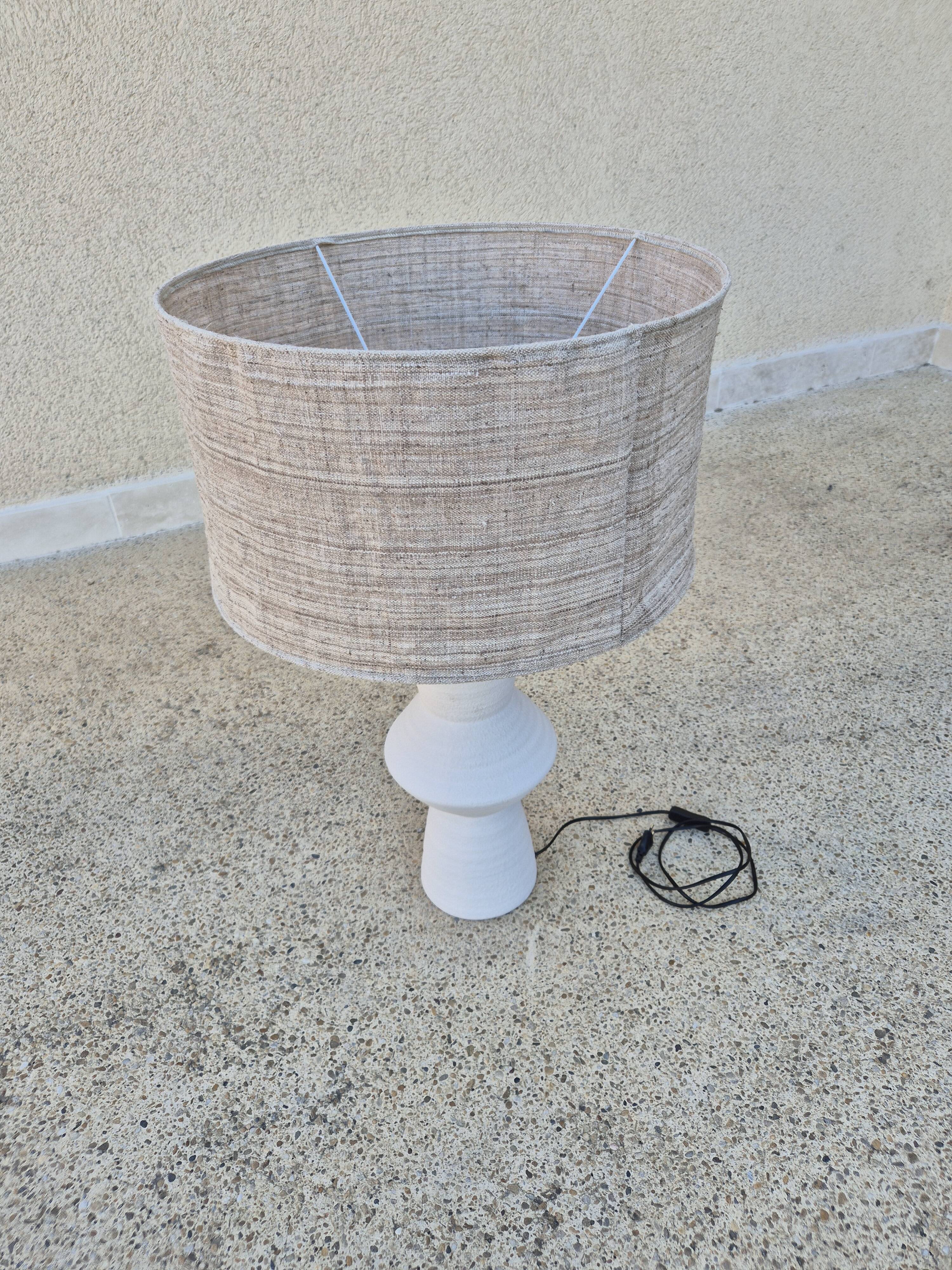 Ceramic floor lamp