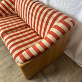Scandinavian bench in solid pine 1970