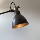 ANCIENNE APPLIQUE  INDUSTRIELLE LAMPE GRAS RAVEL N° 202