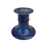 Blue candle holder