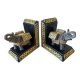 Pair of Unique Decorative Elephant Bookends Made in India