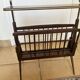 Folding magazine rack with shelf