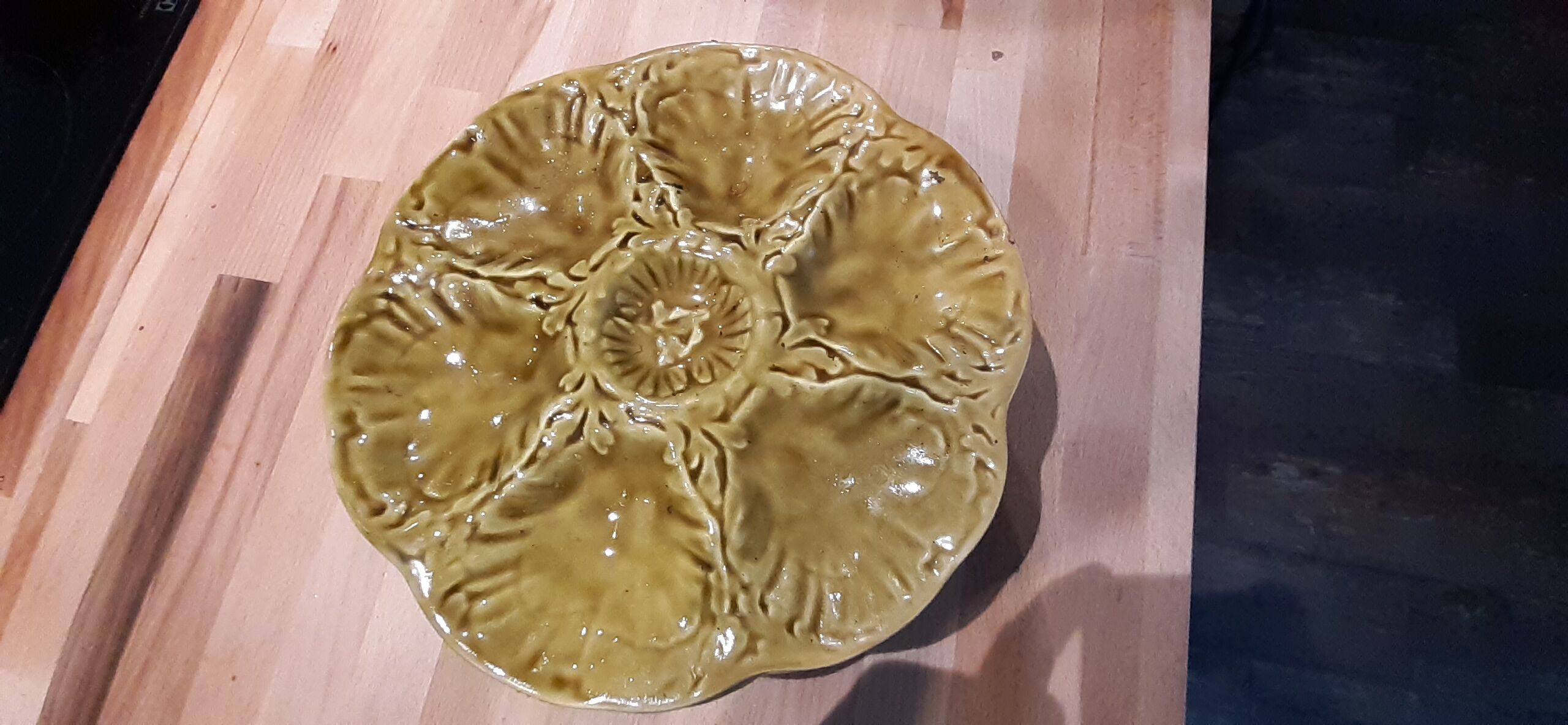 Assiette à huîtres