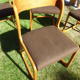 Set of 4 Baumann sleigh chairs