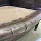 Art Deco period club lounge in leather and fabric seating