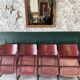 Old cinema seat