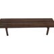 Slatted bench table wenge wood Martin Visser style 60's