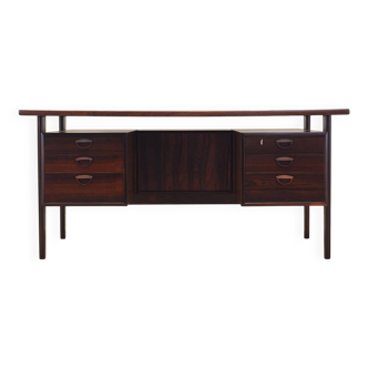 Bureau en palissandre, design danois, années 1970, designer : Kai Kristiansen