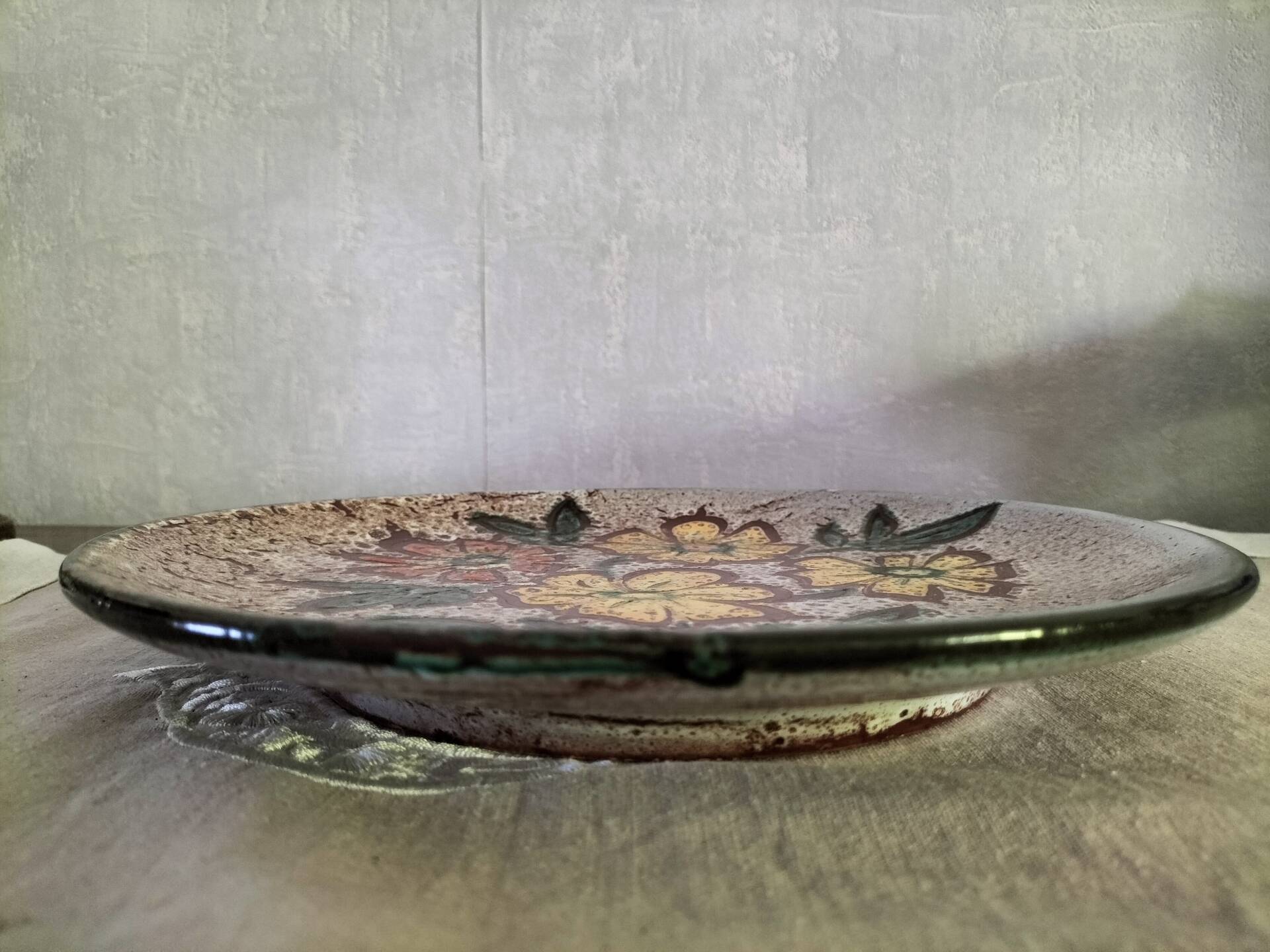 Assiette décorative Vallauris