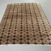 Vintage Turkish rug, tribal wool carpet, 272x200cm