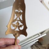 Pie peel XIXth in filled silver and vermeil