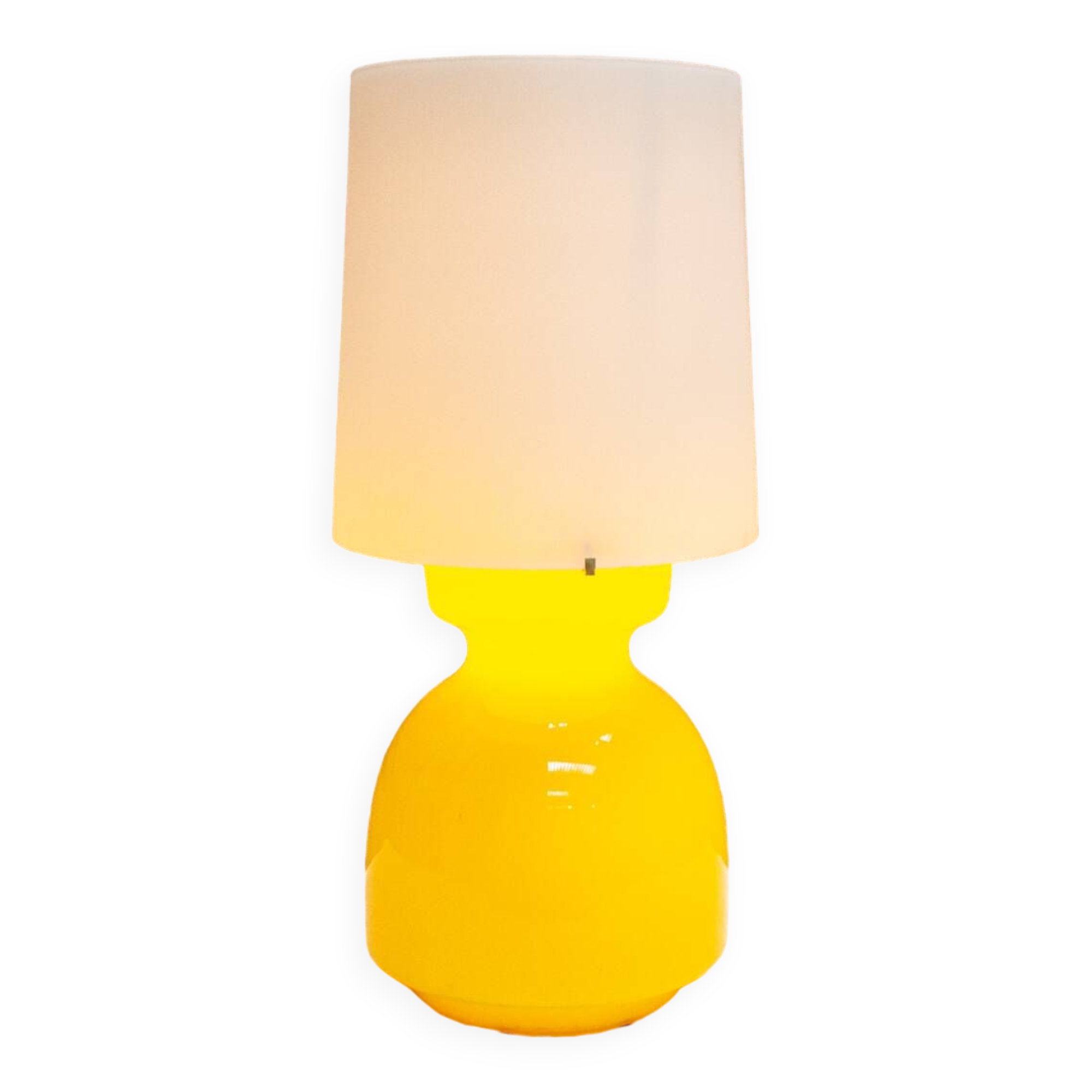 Italian Table Lamp in Murano Glass from Vistosi, 1960s