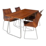 Ensemble de repas Tønnestav par Kjell Richardsen pour Tynes Møbelfabrikk, Norvège, années 1960