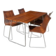 Dining set Tønnestav by Kjell Richardsen for Tynes Møbelfabrikk, Norway, 1960s