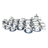 Villeroy & boch, by gallo design, switch 3 model - important breakfast service from the 90s