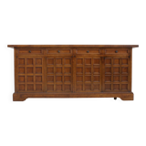 Buffet brutaliste italien vintage des années 1960