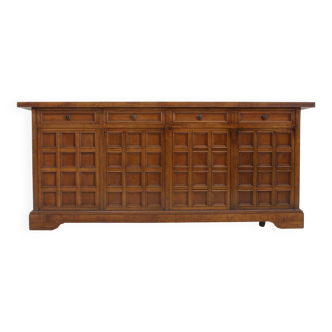 Vintage Brutalist Italian Sideboard 1960s