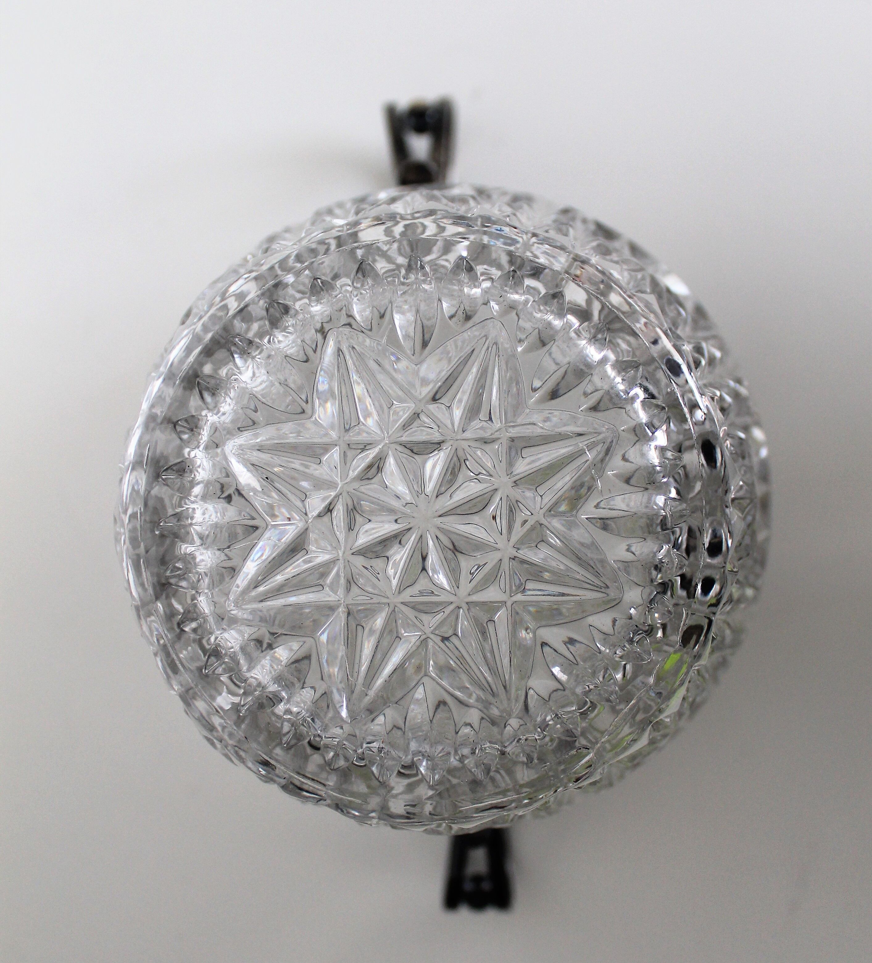 Art Deco crystal style champagne bucket