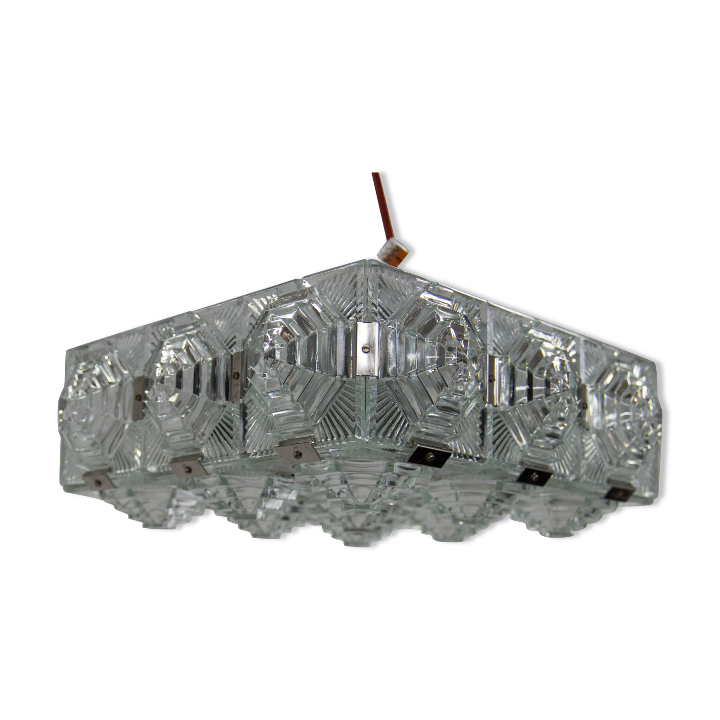 Plafonnier par Kamenicky Senov, années 1970, plus d’articles disponibles