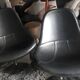 Ikea Tirup Black Leather Armchairs