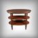 Dessert 3 trays in mahogany, Louis XVI style – 1900