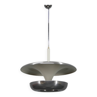 Large Bauhaus Chandelier by IAS, 1920s, Restored