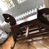 Cheval à bascule bois