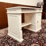 Bureau blanc classique anglais