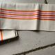 Trio of old new linen cotton XL mixed tea towels