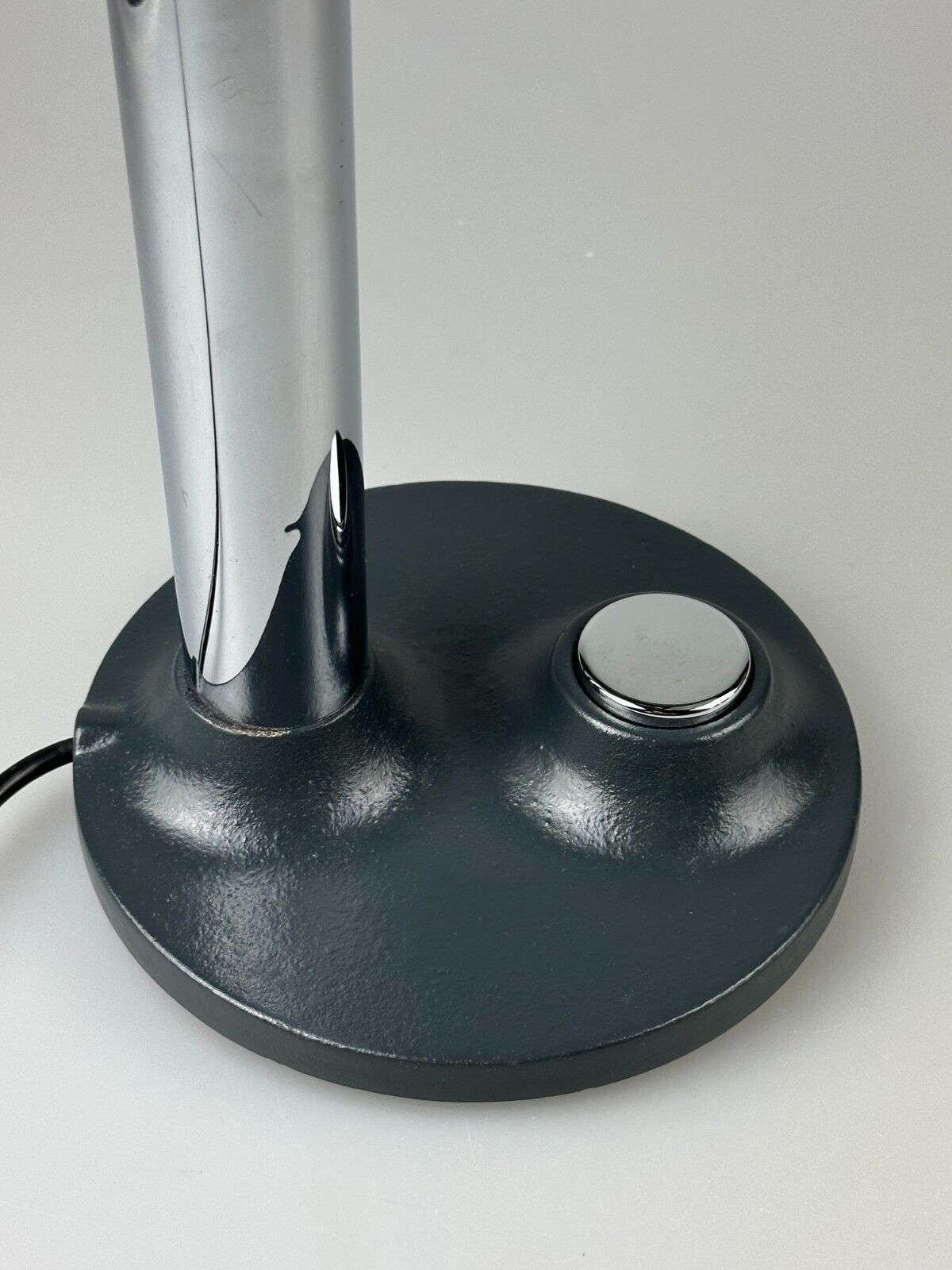 60s 70s table lamp Egon Hillebrand ball lamp space age metal design