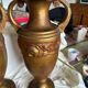 Pair of plaster amphorae