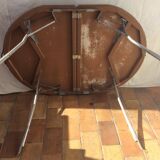 Vintage oval camping table