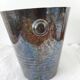 Silver metal champagne bucket