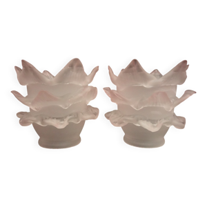 Paire de tulipes en pâte