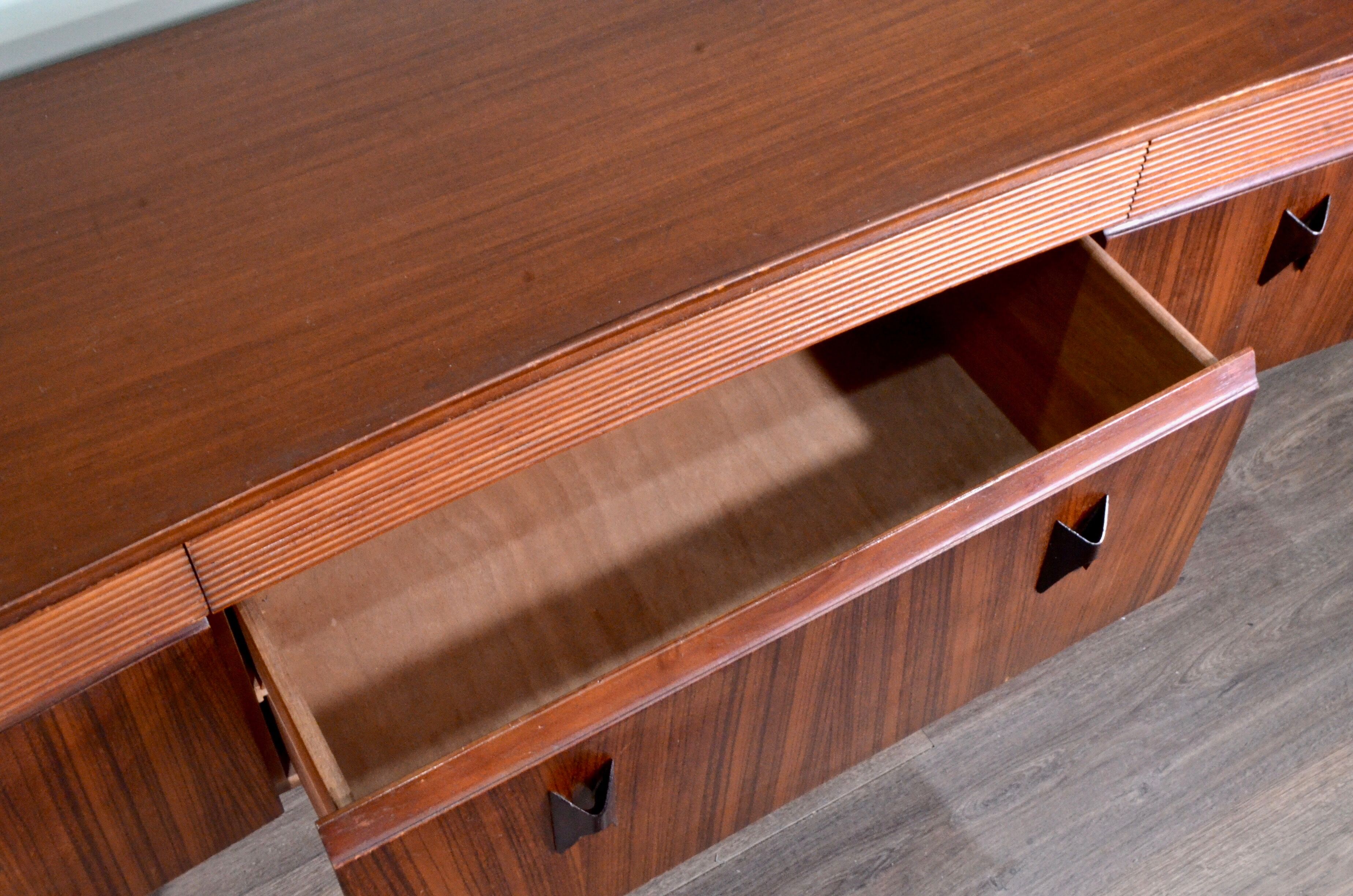 Vintage midcentury teak sideboard by Elliots of Newbury