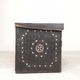 19th century Syrian wedding chest with mother of pearl inlay