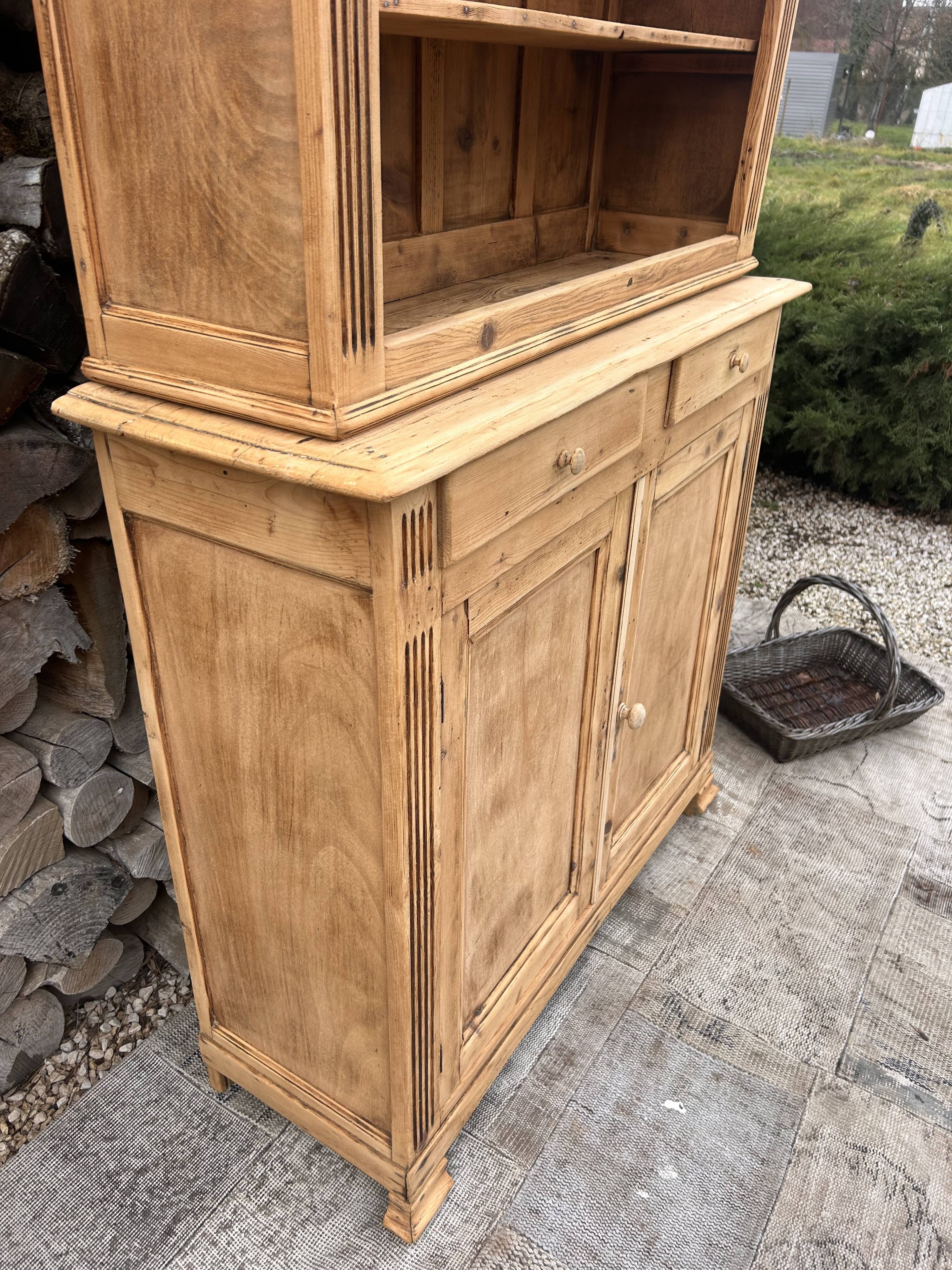 Renovated antique wooden dresser