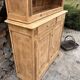 Vaisselier bois ancien rénové