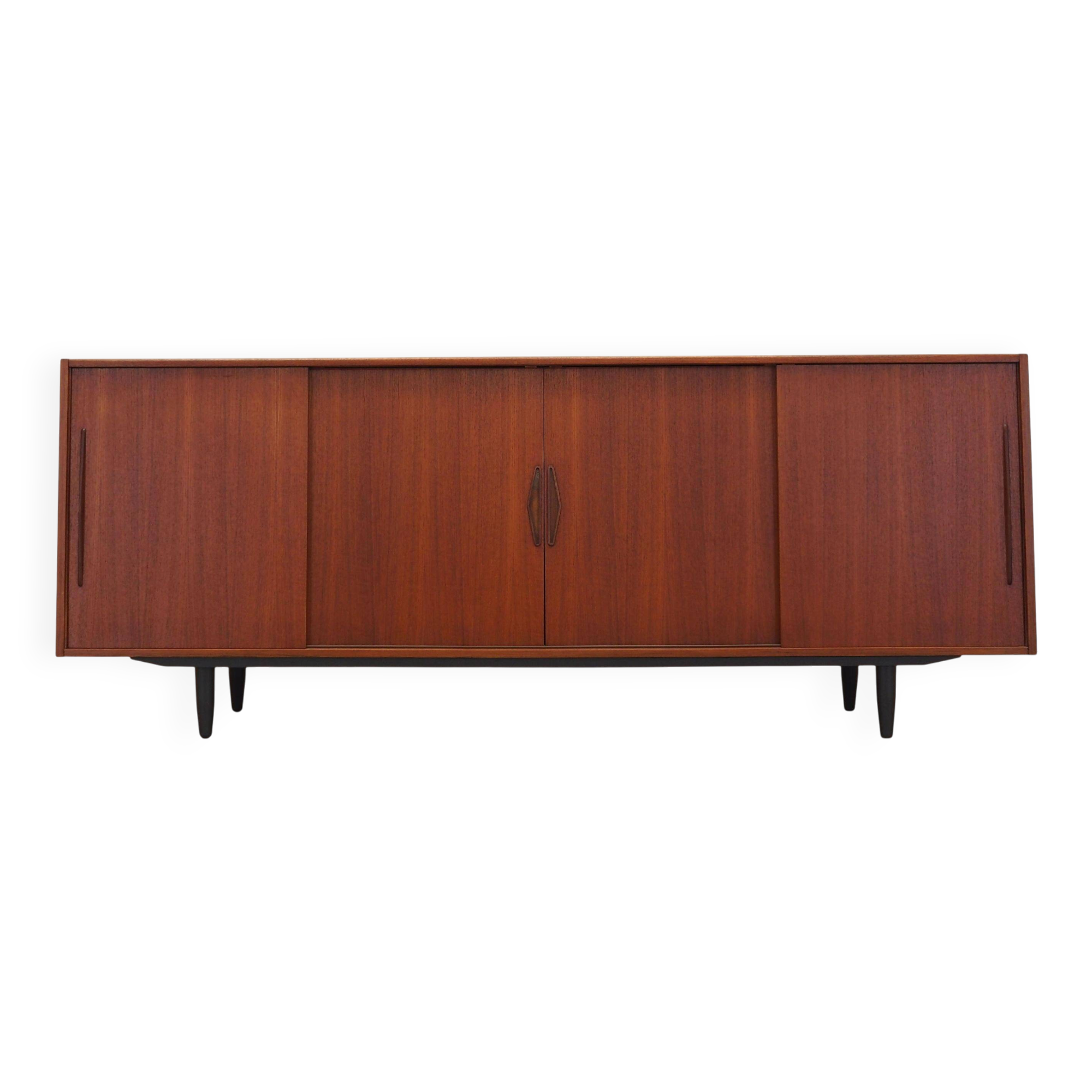 Teak sideboard, Danish design, 1970s, production: Denmark