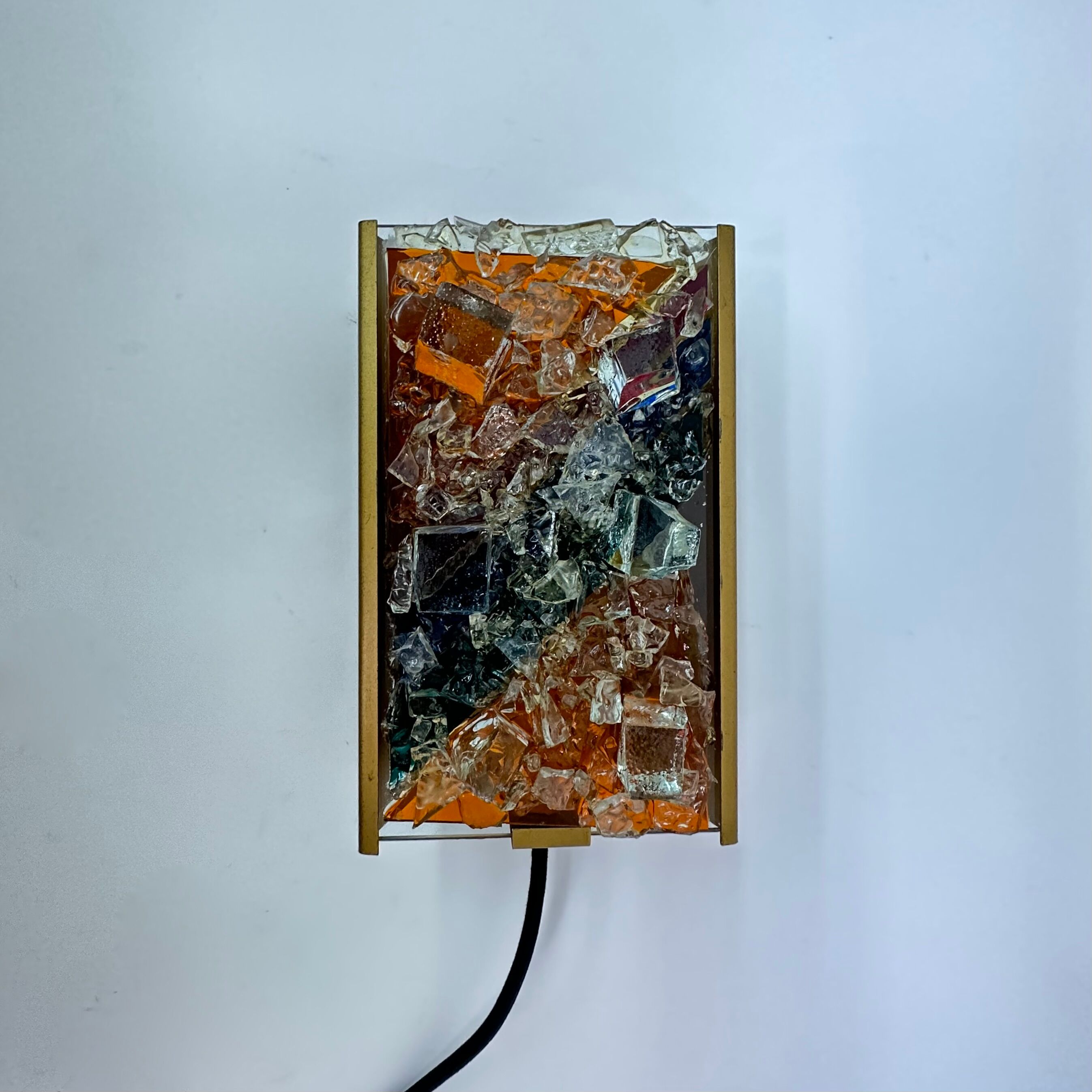 Cosack leuchten glass wall lamp , 1970's