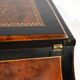 Blackened pearwood and amboyna sloping desk, Napoleon III period, mid-19th century