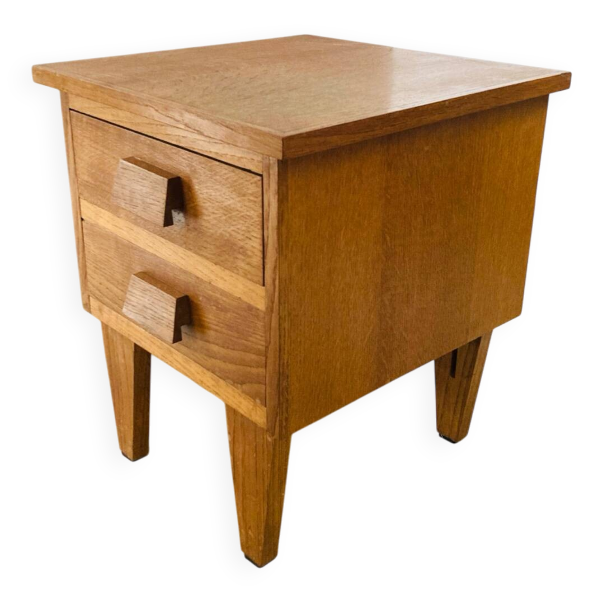 Art Deco oak bedside table from the early 20th century