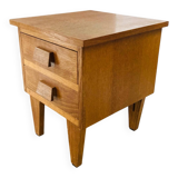Art Deco oak bedside table from the early 20th century